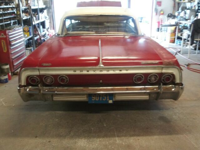 1964 Red Chevrolet Impala Coupe