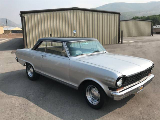 1964 Silver Chevrolet Nova Coupe