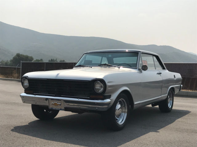 1964 Silver Chevrolet Nova Coupe