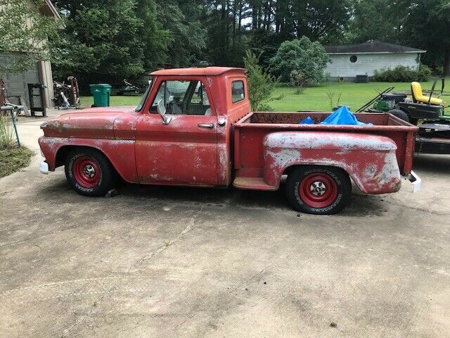 1964 Red Chevrolet C10 Pickup Standard Cab Pickup