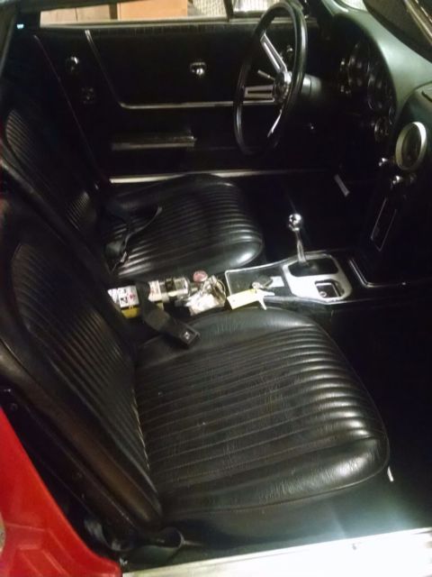 1964 Red Chevrolet Corvette Convertible