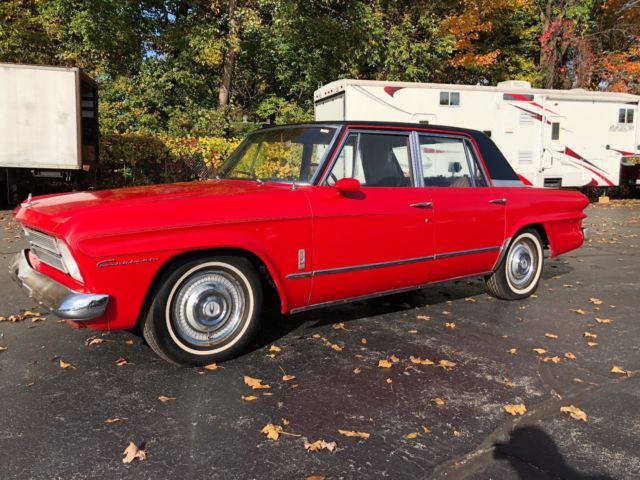 1964 red Studebaker 2R10