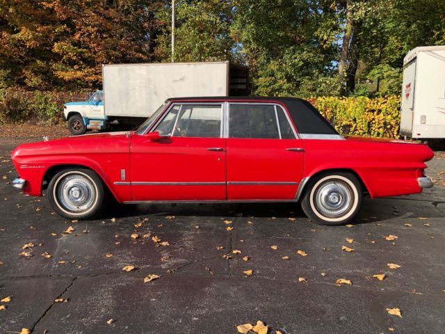 1964 red Studebaker 2R10