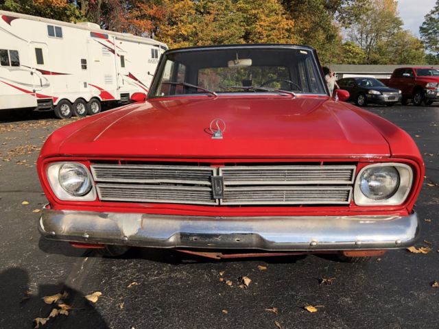 1964 red Studebaker 2R10