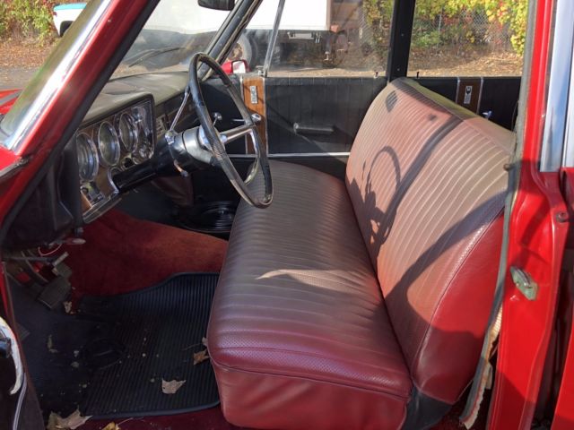 1964 red Studebaker 2R10