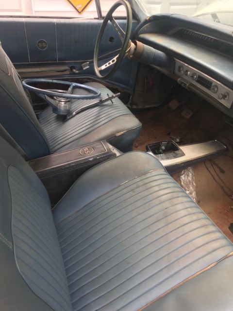 1964 Blue Chevrolet Impala