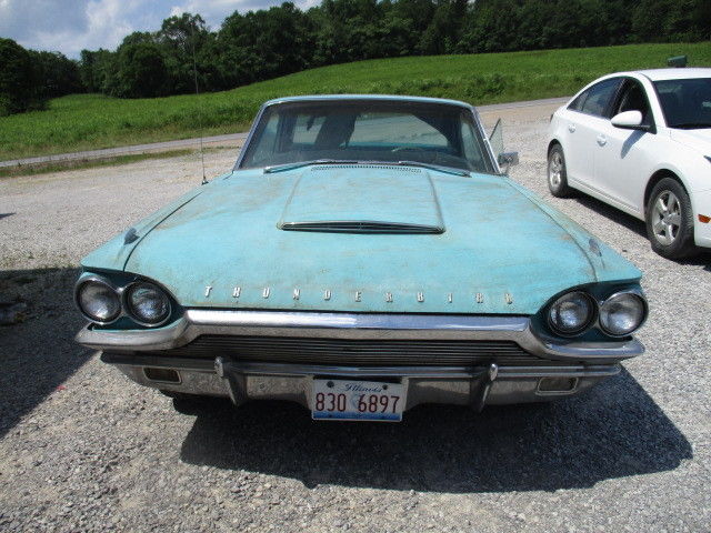 1964 Turquoise Ford Thunderbird Coupe