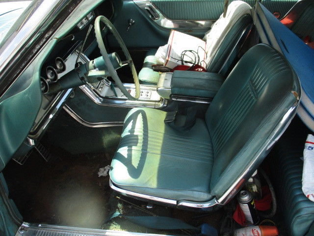 1964 Turquoise Ford Thunderbird Coupe