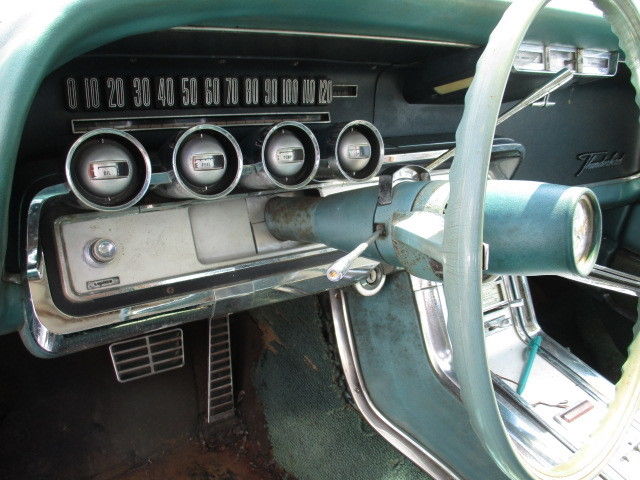 1964 Turquoise Ford Thunderbird Coupe