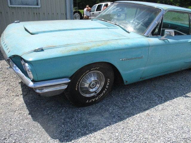 1964 Turquoise Ford Thunderbird Coupe