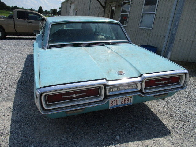 1964 Turquoise Ford Thunderbird Coupe