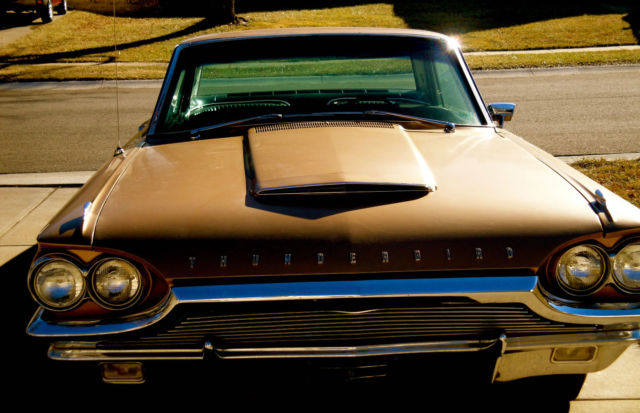 1964 Brown Ford Thunderbird Coupe