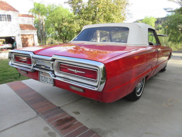 1964 Rangoon Red Ford Thunderbird Convertible