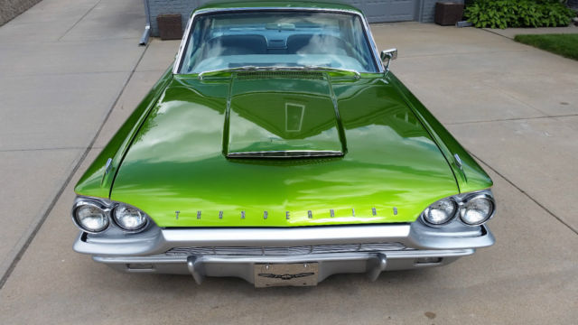 1964 GREEN/SILVER Ford Thunderbird 2 DOOR