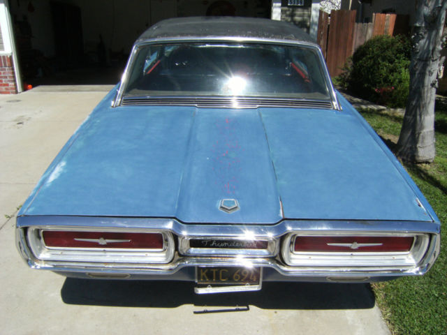 1964 Blue Ford Thunderbird Coupe