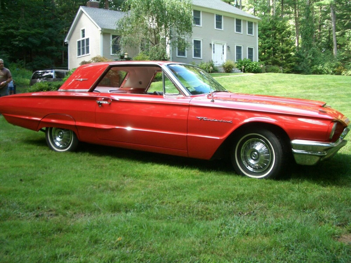 1964 Red Ford Thunderbird Coupe