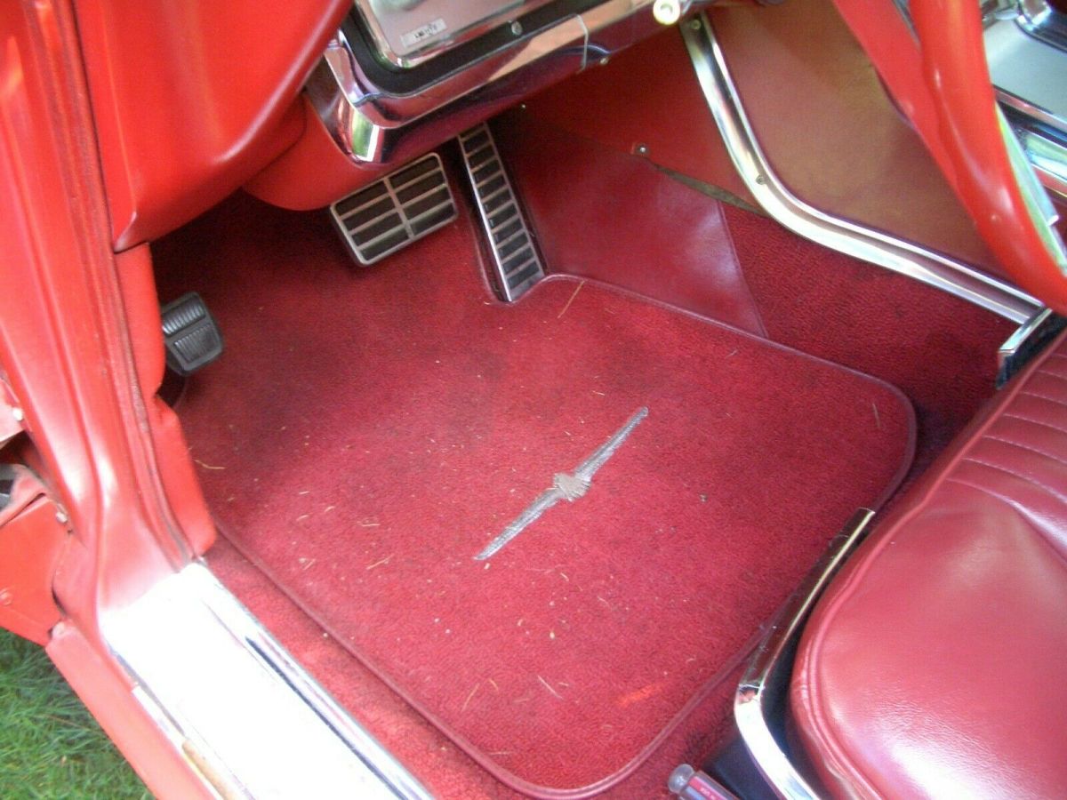 1964 Red Ford Thunderbird Coupe