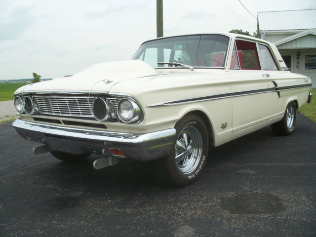 1964 White Ford Fairlane