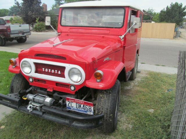 1964 Red Toyota FJ Cruiser