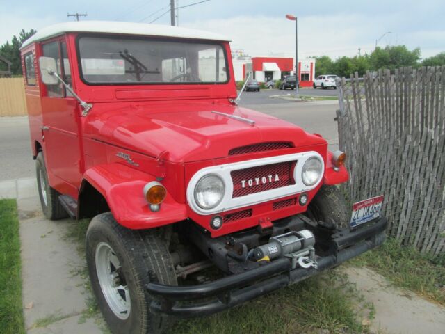 1964 Red Toyota FJ Cruiser