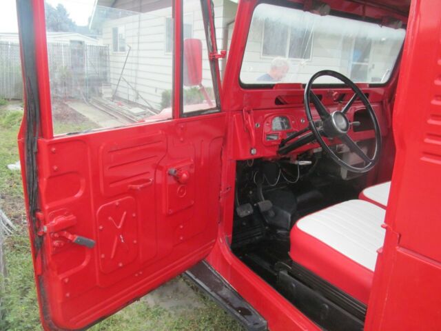 1964 Red Toyota FJ Cruiser
