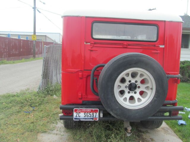 1964 Red Toyota FJ Cruiser