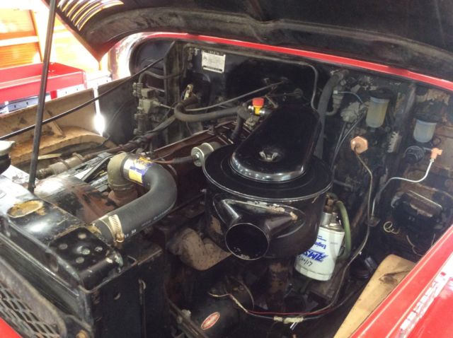 1964 Red Toyota Land Cruiser Standard Cab Pickup