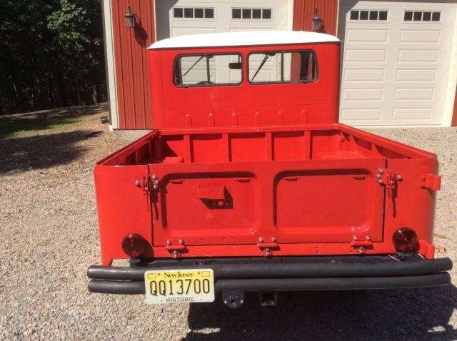 1964 Red Toyota Land Cruiser Standard Cab Pickup