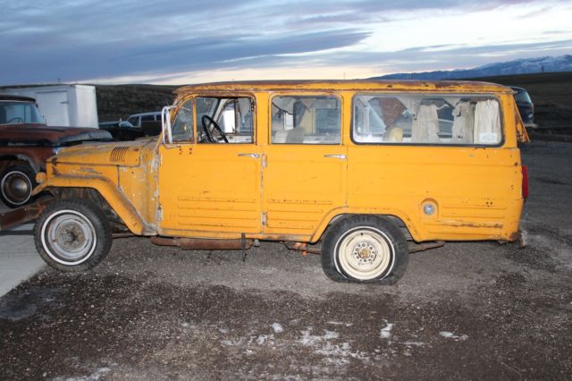 1964 Orange Toyota Land Cruiser SUV