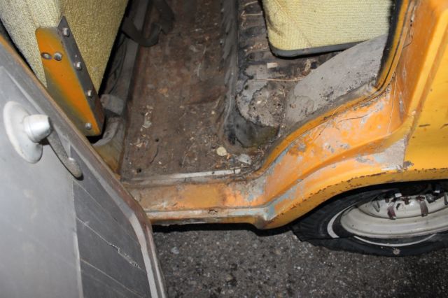 1964 Orange Toyota Land Cruiser SUV