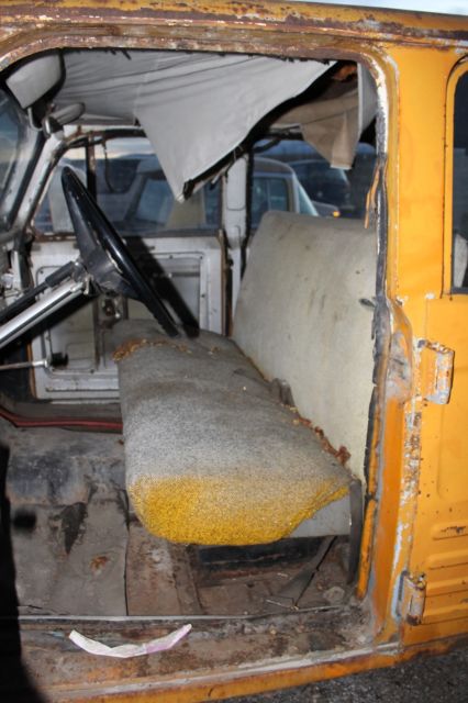 1964 Orange Toyota Land Cruiser SUV