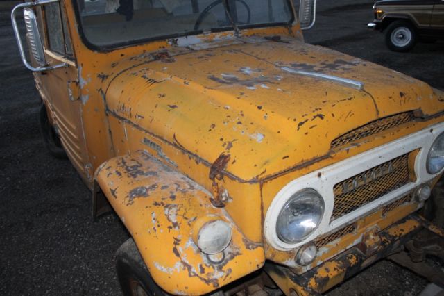 1964 Orange Toyota Land Cruiser SUV