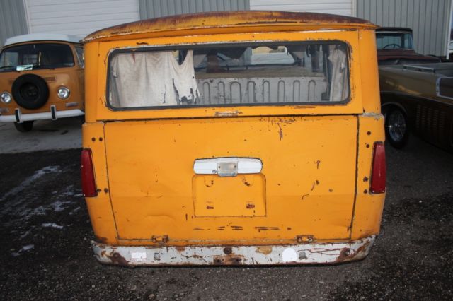 1964 Orange Toyota Land Cruiser SUV