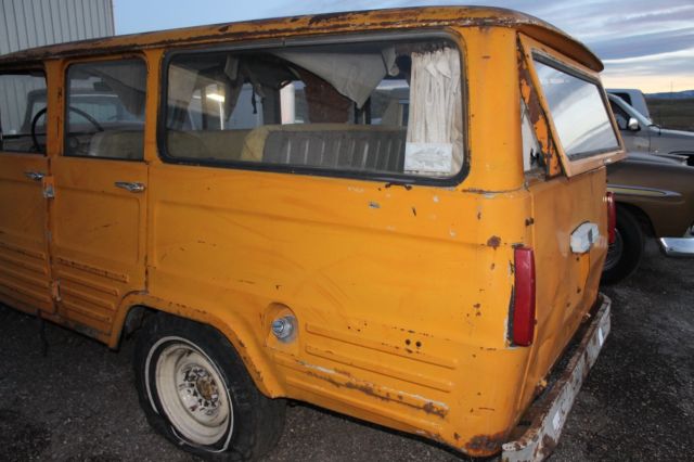 1964 Orange Toyota Land Cruiser SUV