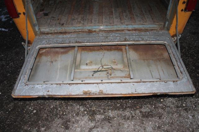 1964 Orange Toyota Land Cruiser SUV