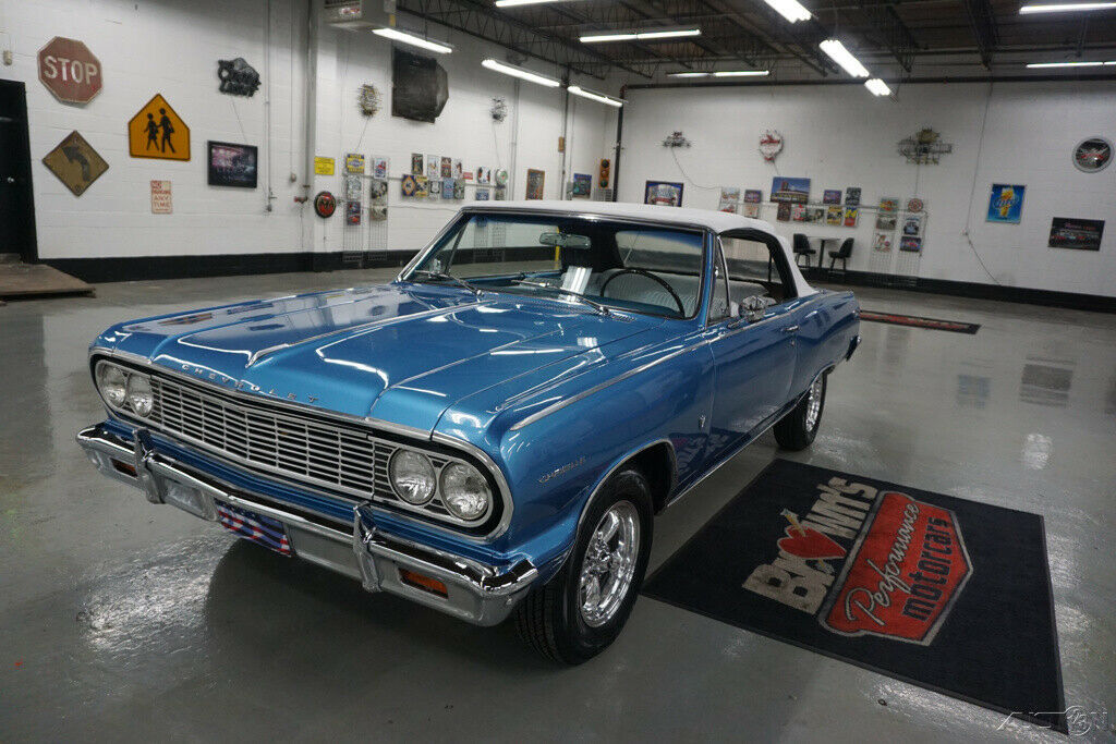 1964 Blue Chevrolet Chevelle