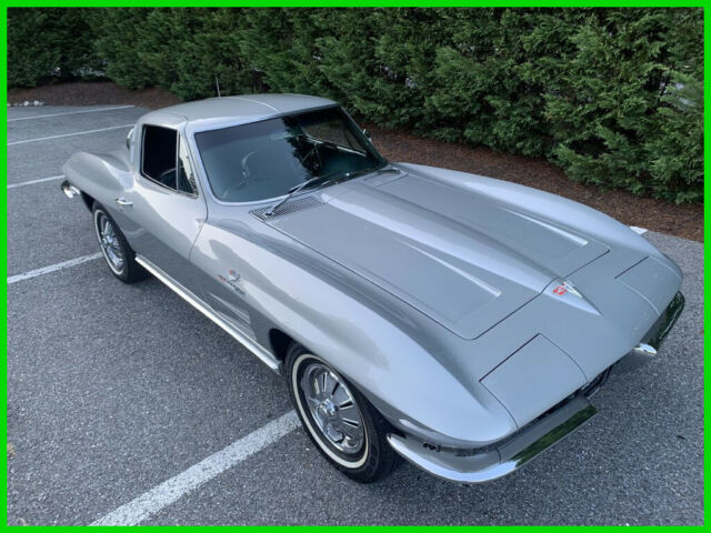 1964 Silver Chevrolet Corvette