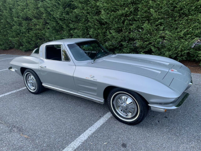 1964 Silver Chevrolet Corvette