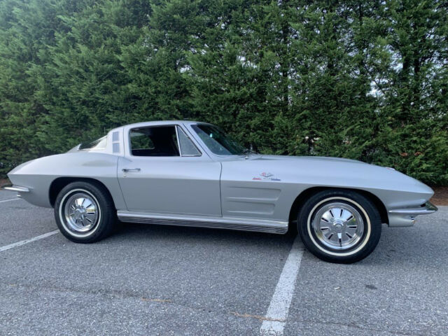 1964 Silver Chevrolet Corvette