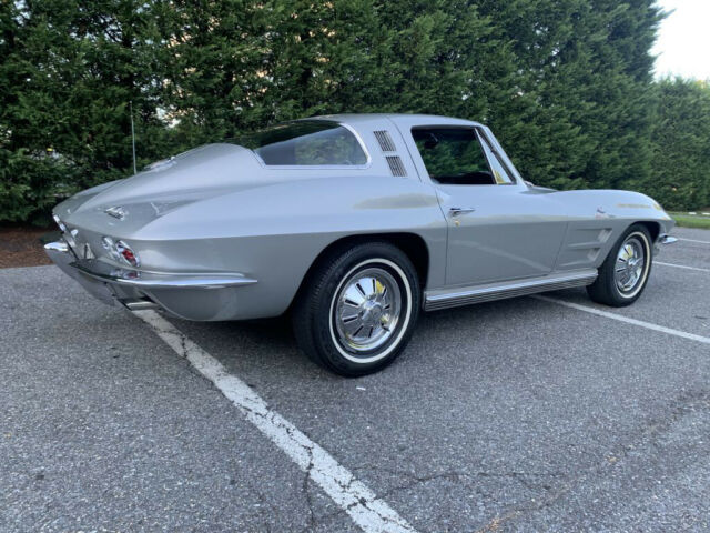 1964 Silver Chevrolet Corvette