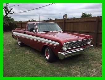 1964 Red Ford Ranchero Pickup Truck