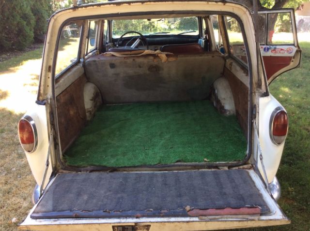 1964 White Volvo 122 Estate Wagon