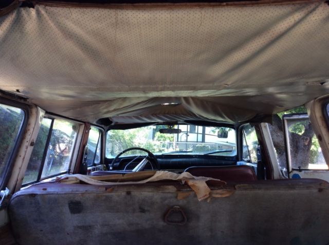 1964 White Volvo 122 Estate Wagon