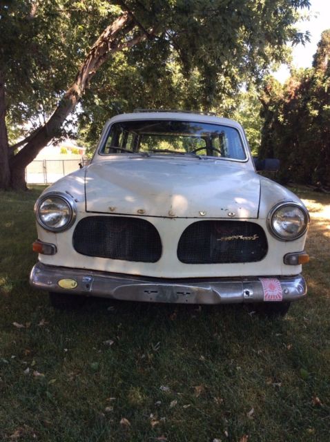 1964 White Volvo 122 Estate Wagon