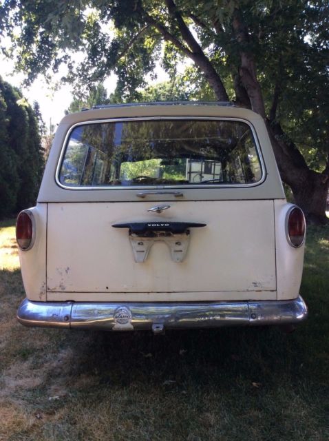 1964 White Volvo 122 Estate Wagon