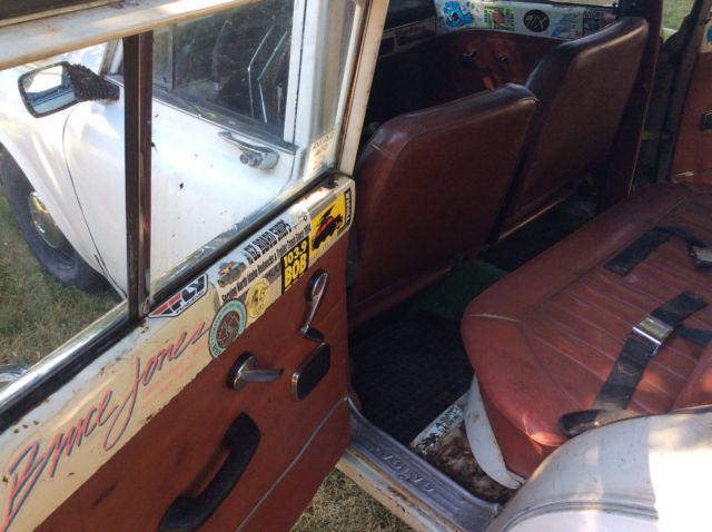 1964 White Volvo 122 Estate Wagon