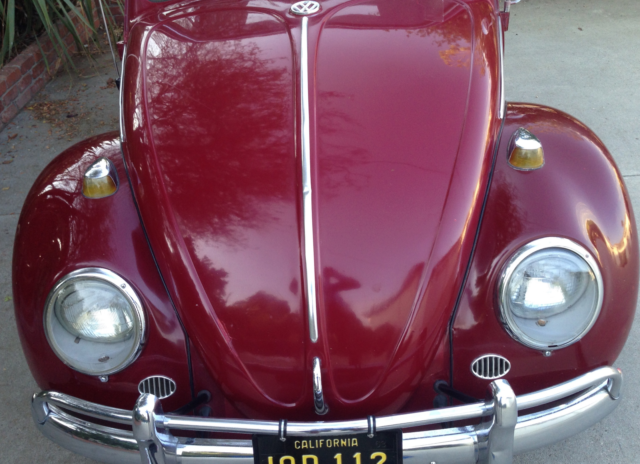 1964 Burgandy Volkswagen Beetle - Classic Sedan