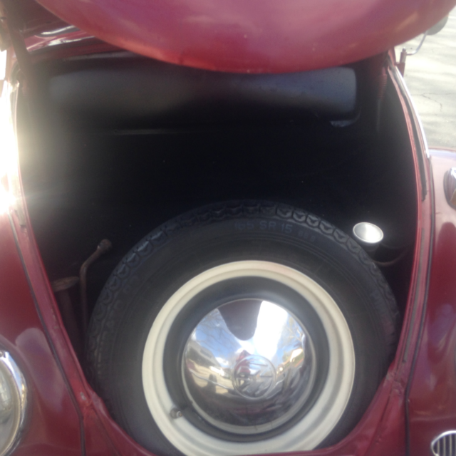 1964 Burgandy Volkswagen Beetle - Classic Sedan