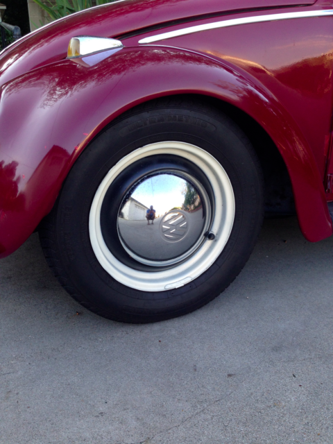1964 Burgandy Volkswagen Beetle - Classic Sedan