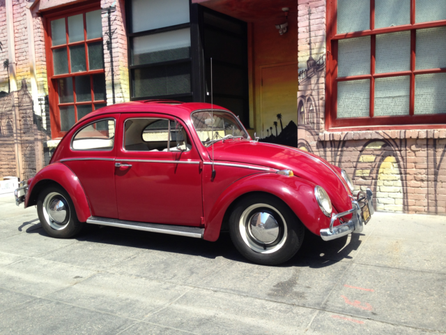 1964 Burgandy Volkswagen Beetle - Classic Sedan